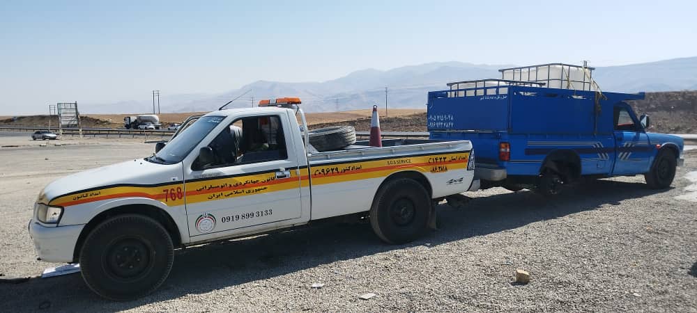 امداد خودرو اتوبان ساوه همدان