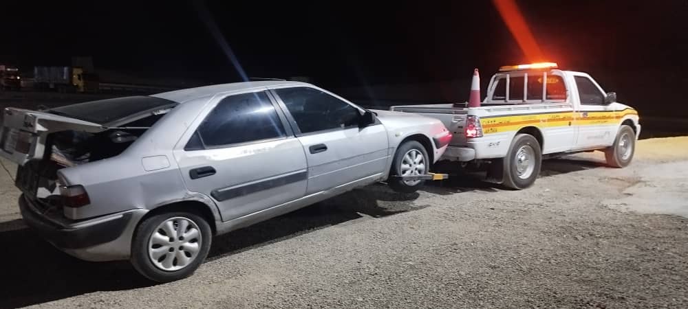 خودروبر اتوبان ساوه همدان